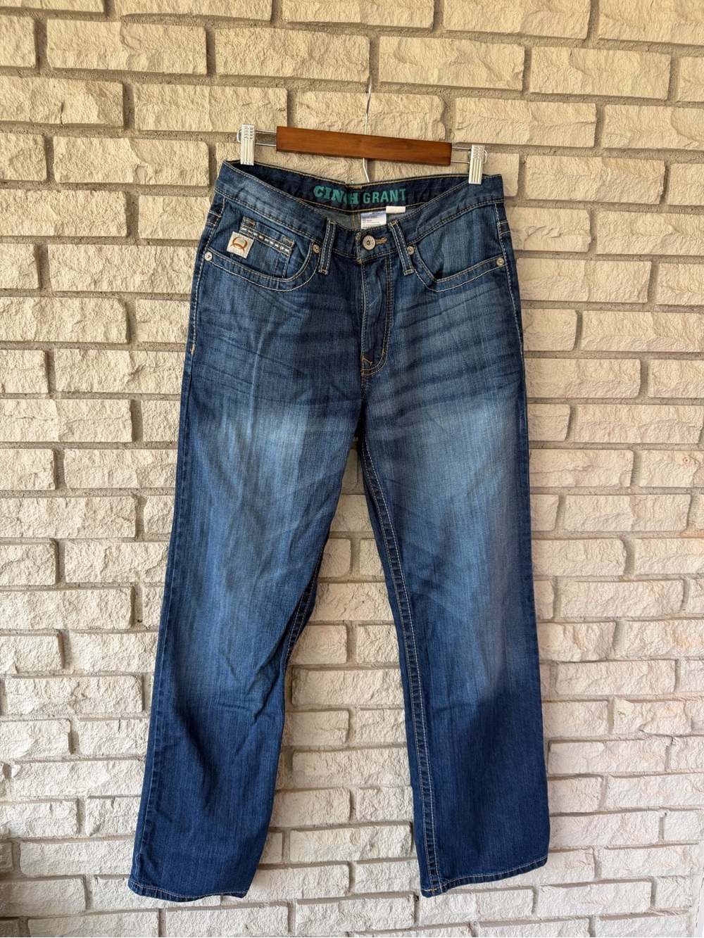 Men’s CINCH Grant Medium Wash Relaxed Bootcut jeans Size 32x32